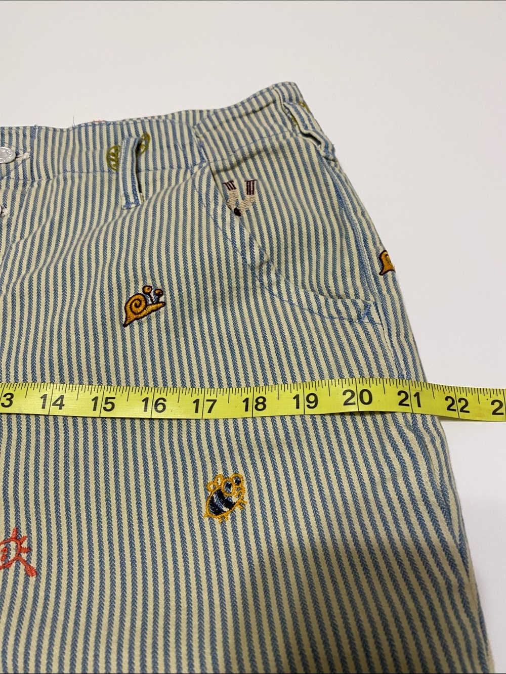 Pilcro Slouchy Pinstripe Chino Pants - Picture 10 of 16